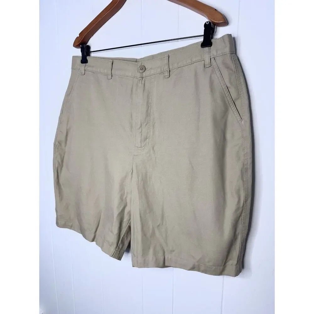 Patagonia Mens 38 Duck Shorts 9” - Beige Khaki 57075 Organic Cotton Hiking